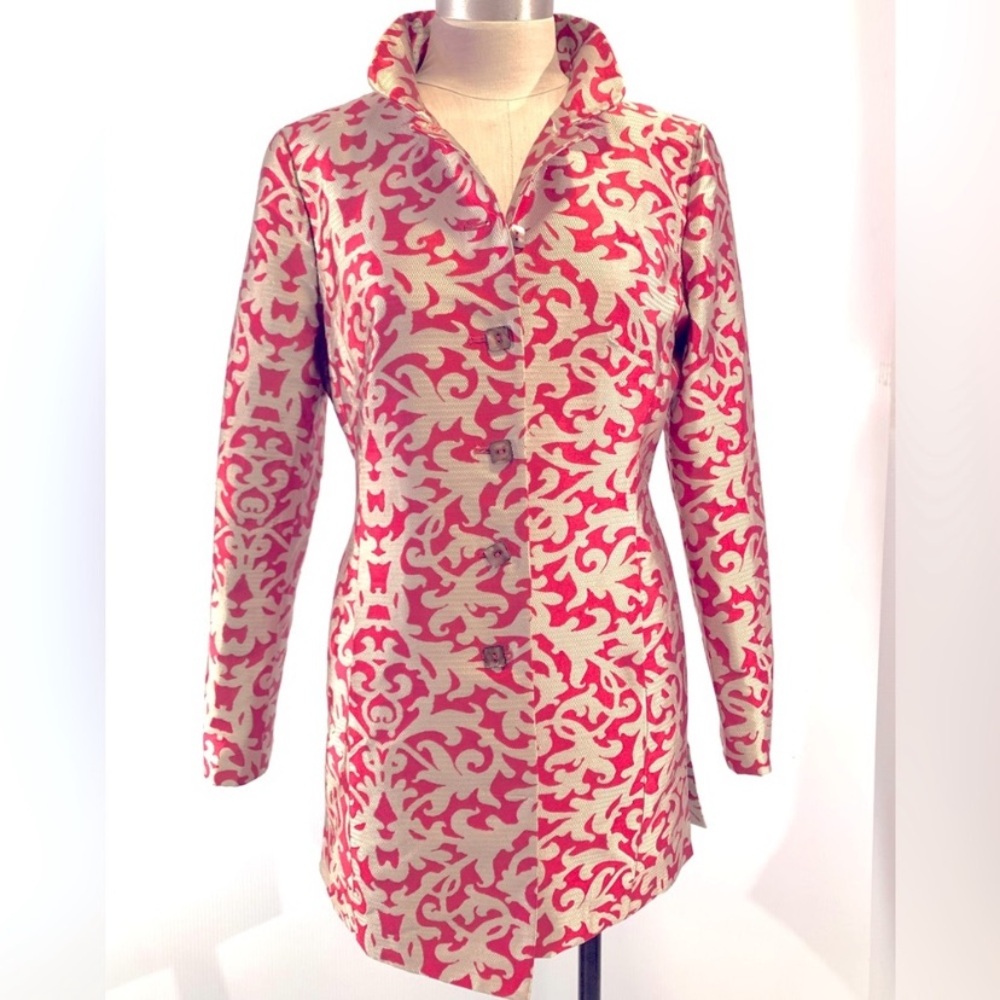 NINA McLEMORE Silk jacket